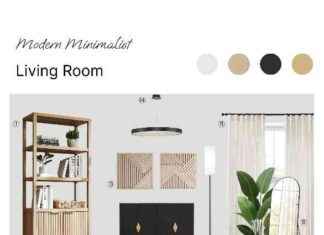 Salon Moderne Minimaliste: Tableau de Produits avec Liste d’Achats news-26092024-170047