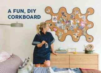 Comment fabriquer un tableau en liège DIY super rigolo pour la chambre de ma nièce – Emily Henderson news-03122024-151455