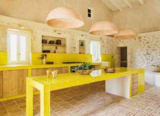 Réhabilitation d’une Ferme Espagnole en Ruines grâce à la Couleur Jaune Vive. rhabilitation-dune-ferme-espagnole-en-ruines-grce-la-couleur-jaune-vive