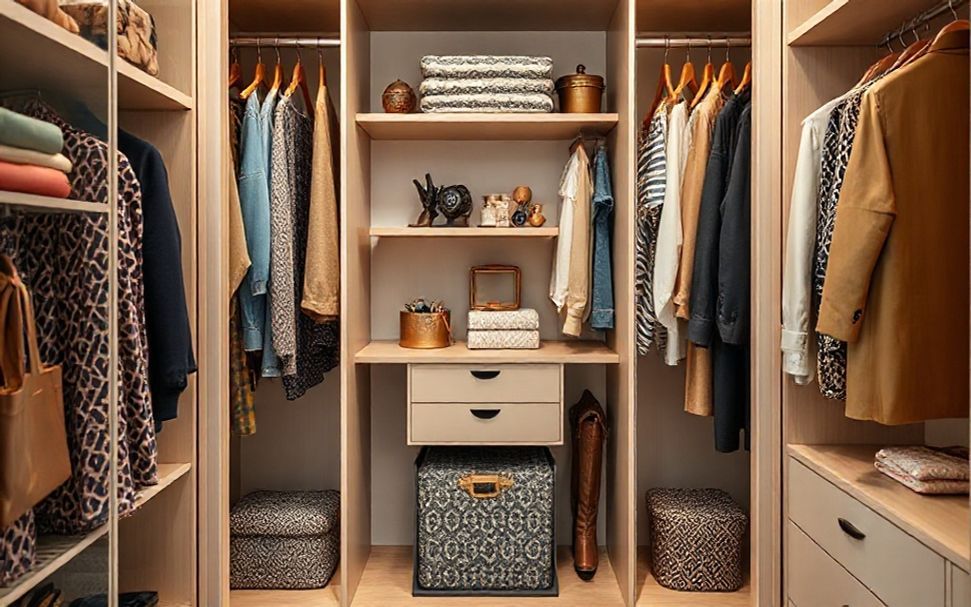 Créez un dressing ouvert élégant 3 12 idées pour intégrer des accessoires de décoration dans votre dressing ouvert