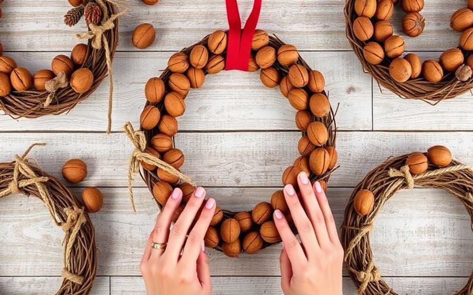 5 Manières de créer un ambiance festive avec des bouquets de noix