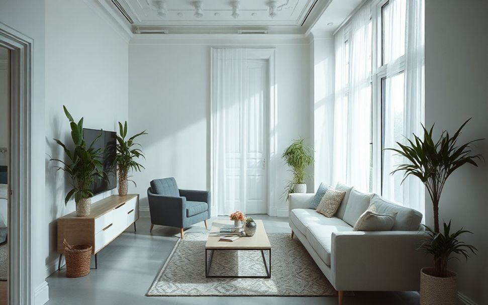 Renouvelez votre étagère de peinture pour l'été : conseils de Printemps 5 Comment créer un espace froid et moderne avec des couleurs claires et fraîches