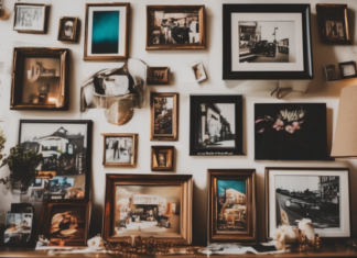 Comment créer un mur de cadres unique avec des trouvailles de brocante