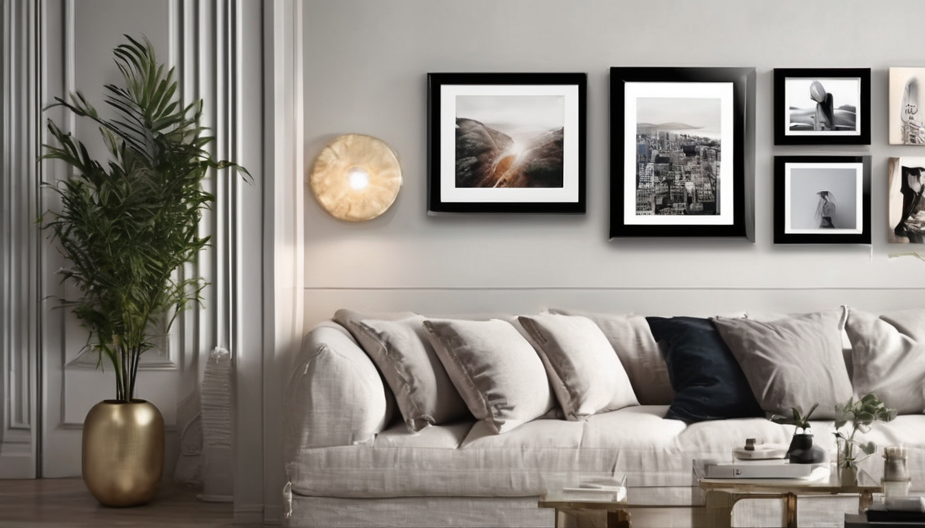 Comment créer un mur galerie élégant sans se ruiner