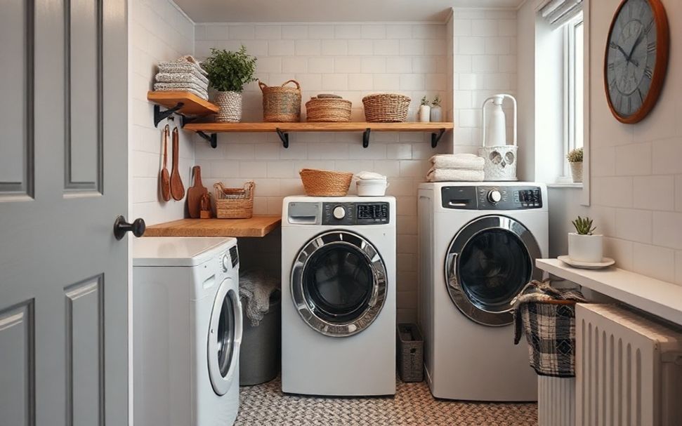 Comment créer une buanderie fonctionnelle dans 2m² avec un budget limité