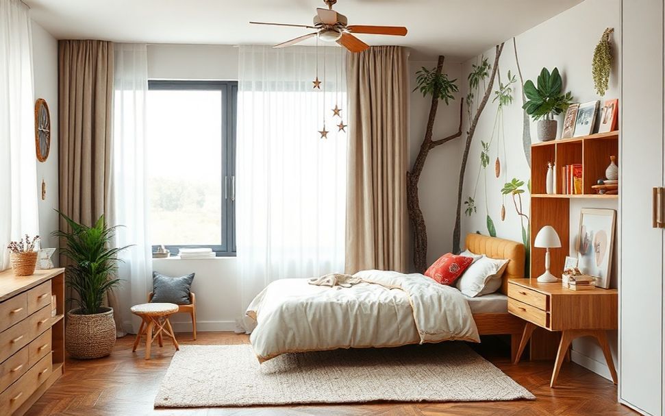 Comment Transformer votre Chambre d'Enfant en Oasis de Rêve avec les Papiers Peints Justes