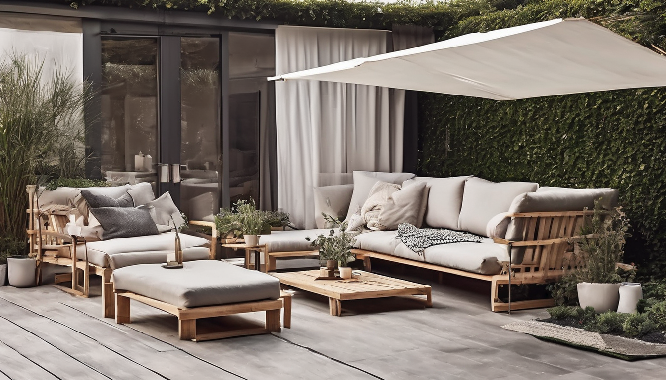 Décorez votre terrasse avec moins de 150 euros : idées simples et efficaces 4 Idées de mobilier modulable et pas cher pour une terrasse stylée à moins de 150 euros