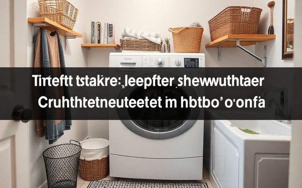 La vérité sur les erreurs à éviter lors de la conception d'une buanderie compacte