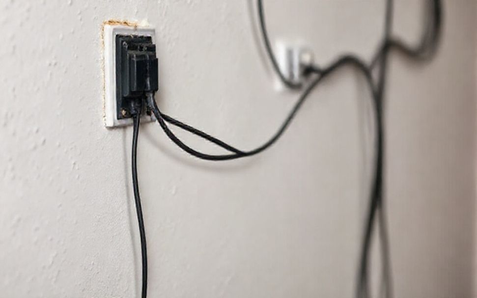 Le Secret pour cacher des câbles électriques dans les murs