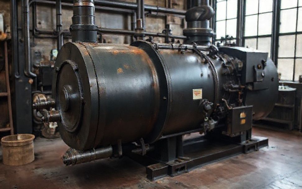 Intégrer harmonieusement votre chaudière dans votre cuisine 2 Le secret pour dissimuler une chaudière industrielle en une pièce de décoration