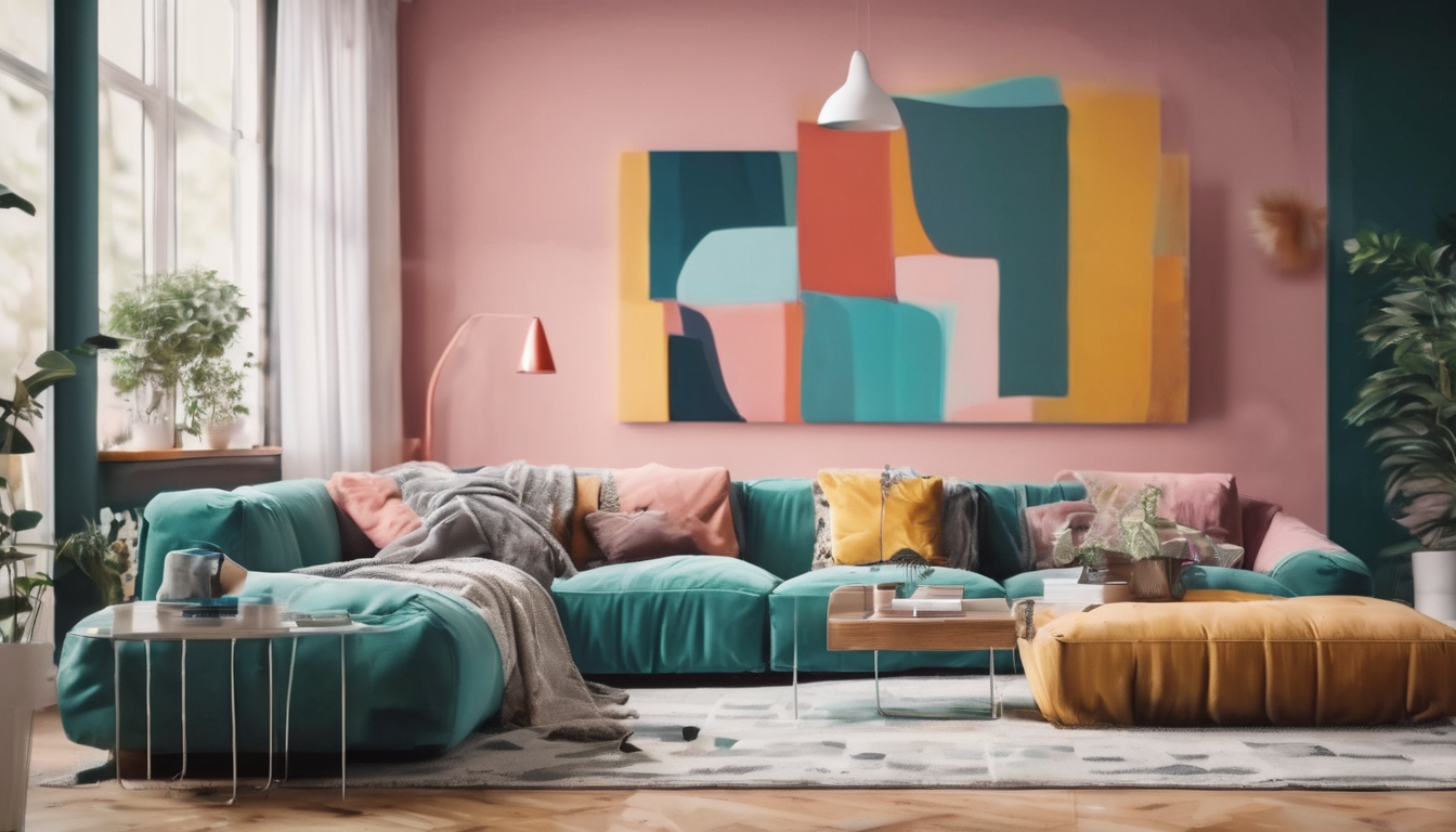 Les couleurs tendances pour rajeunir instantanément votre salon grâce à la peinture