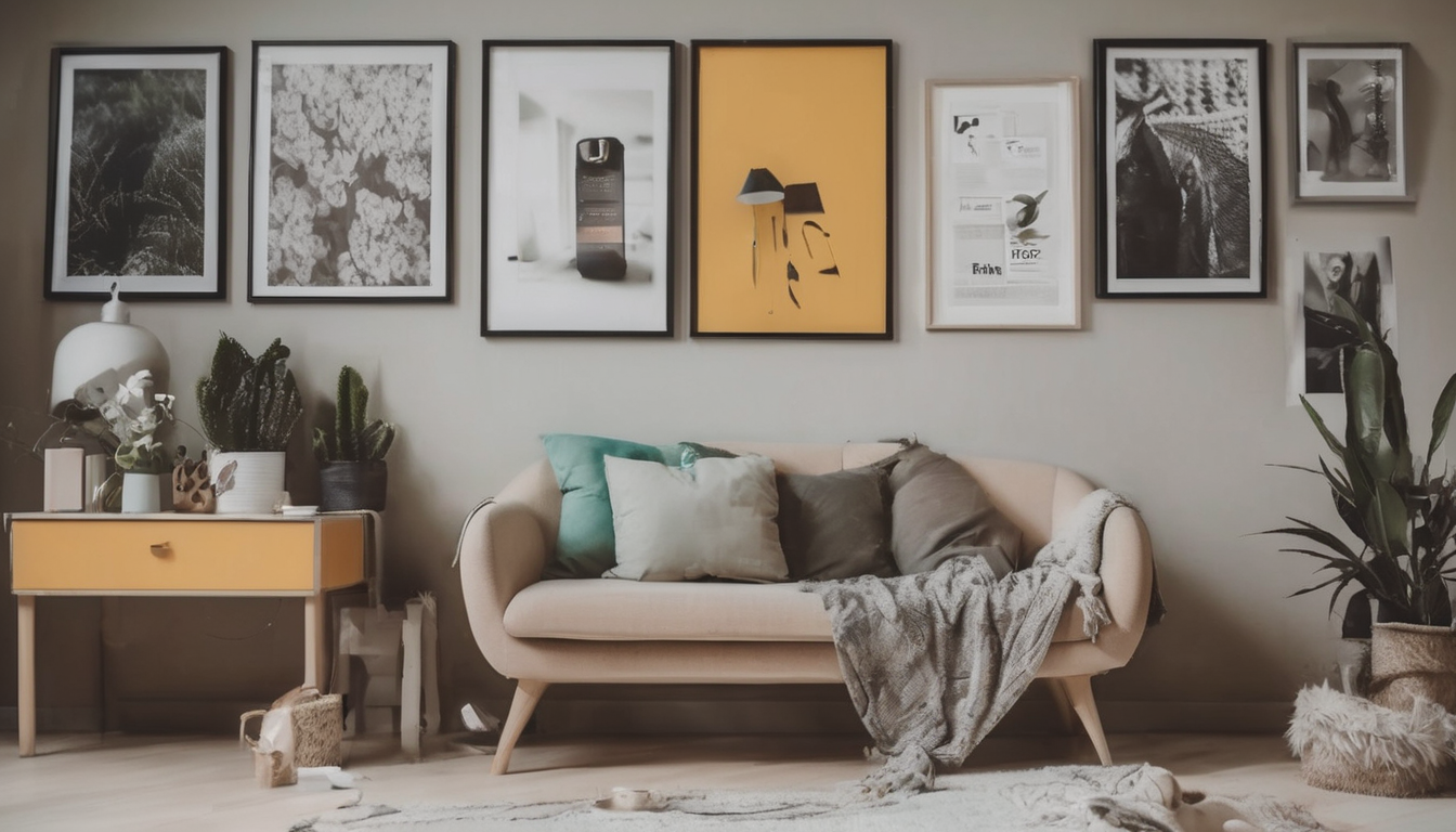 Les meilleures astuces pour créer des œuvres d’art murales avec du matériel recyclé