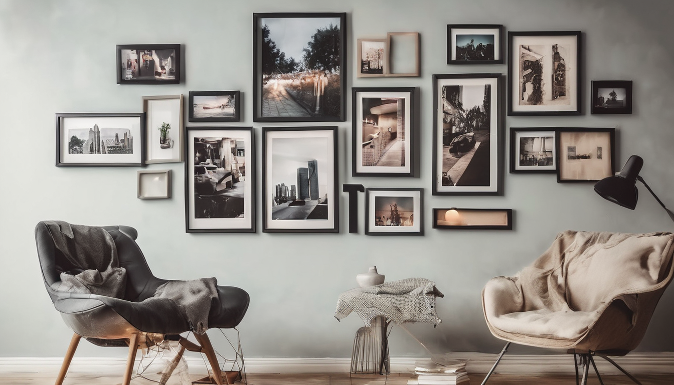 Les meilleures astuces pour relooker vos murs avec des objets recyclés