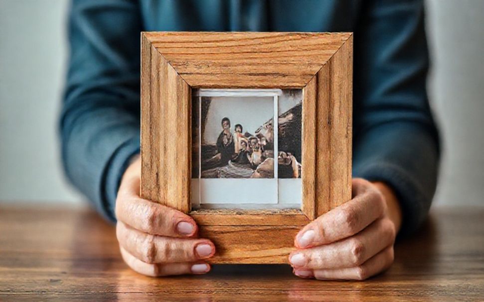 Transformez vos cadres photo en objets décoratifs avec des matériaux recyclés