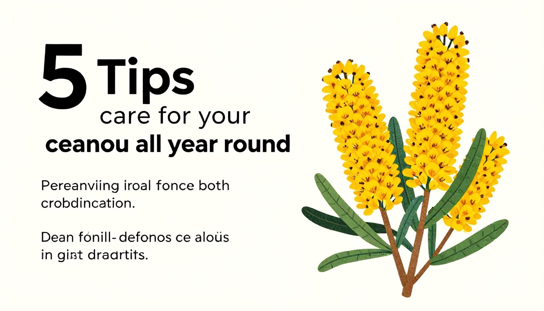 5 astuces pour entretenir votre céanothe toute l'année