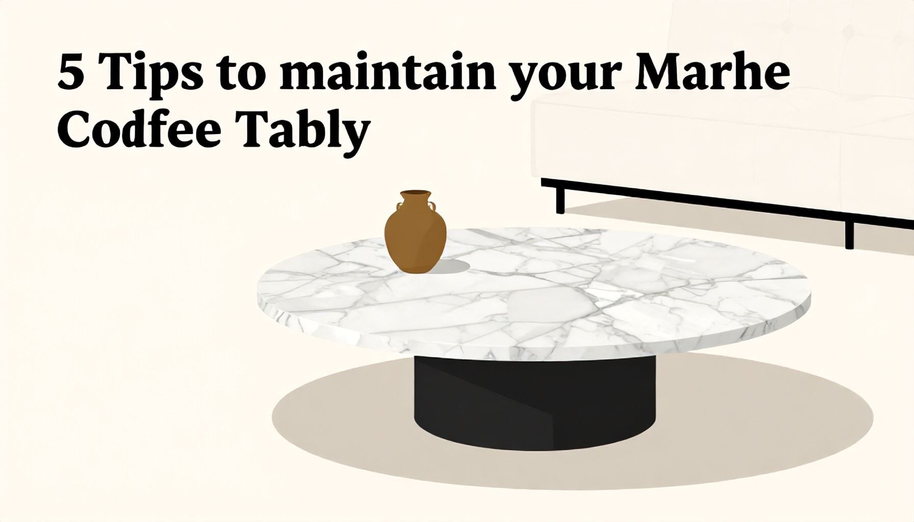 5 astuces pour entretenir votre table basse en marbre sans effort