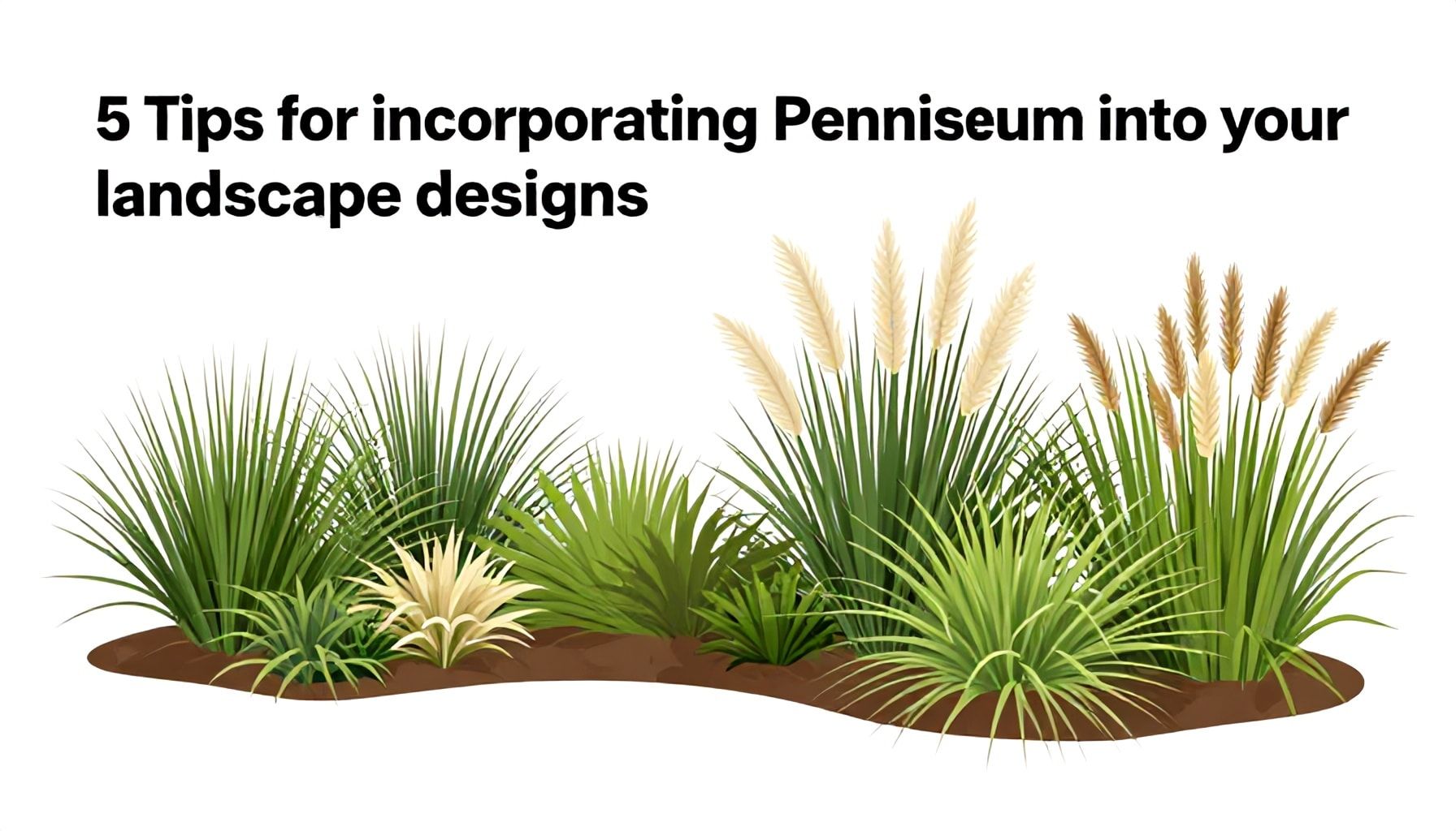 5 astuces pour intégrer le Pennisetum dans vos aménagements paysagers