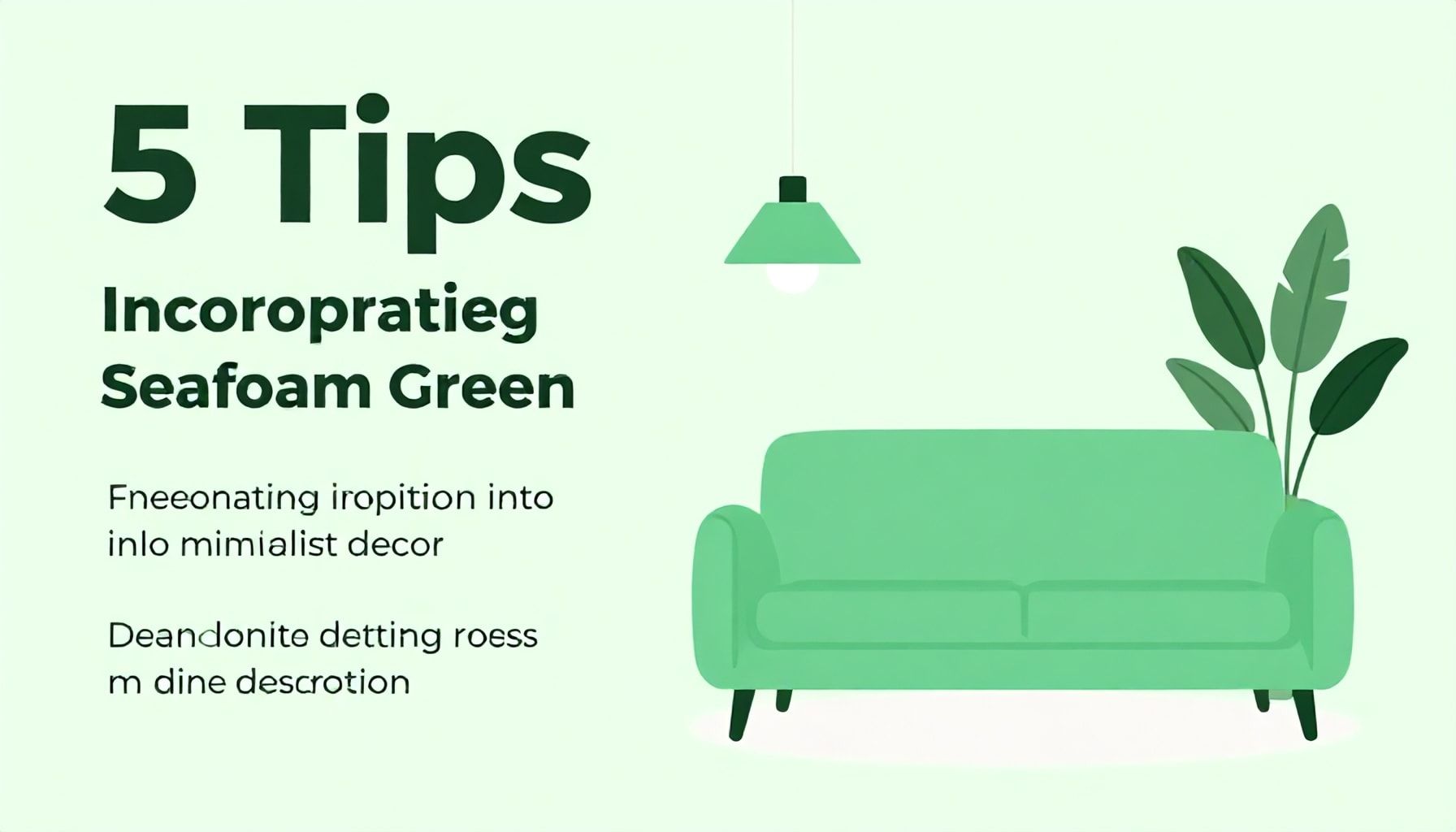Découvrez la magie du vert d'eau pour votre intérieur 3 5 astuces pour intégrer le vert d'eau dans une décoration minimaliste