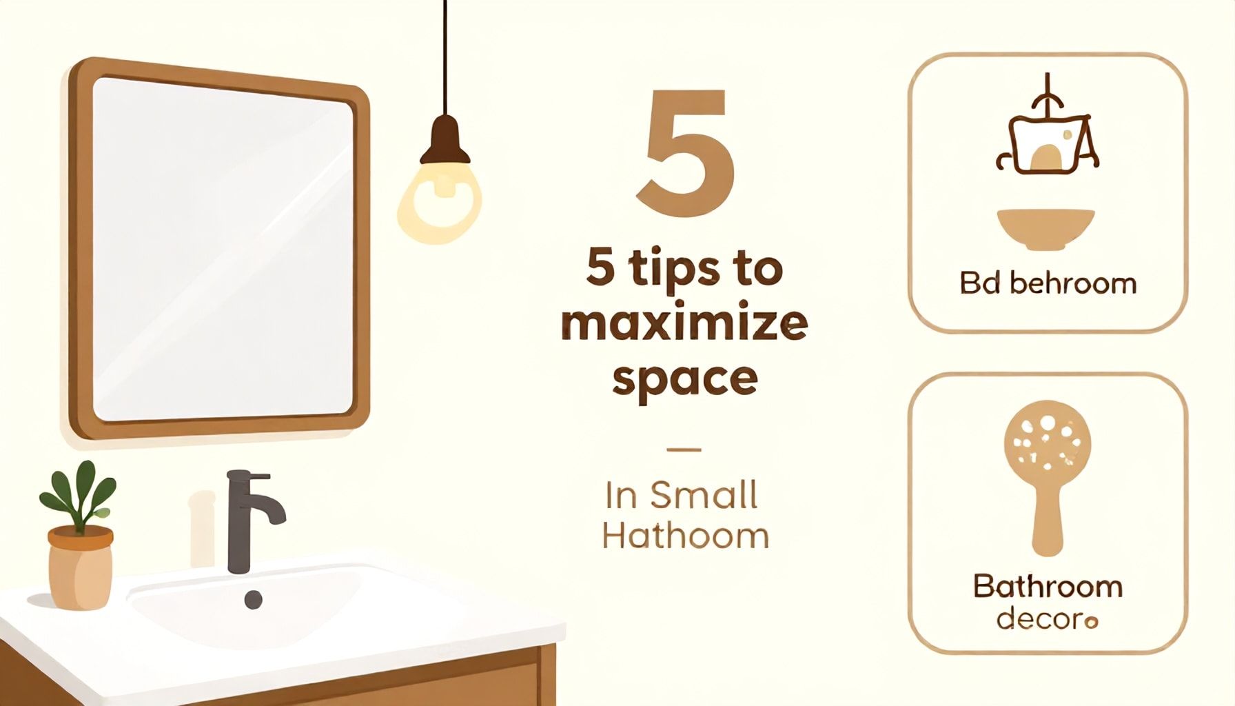 5 astuces pour maximiser l'espace dans une petite salle de bain