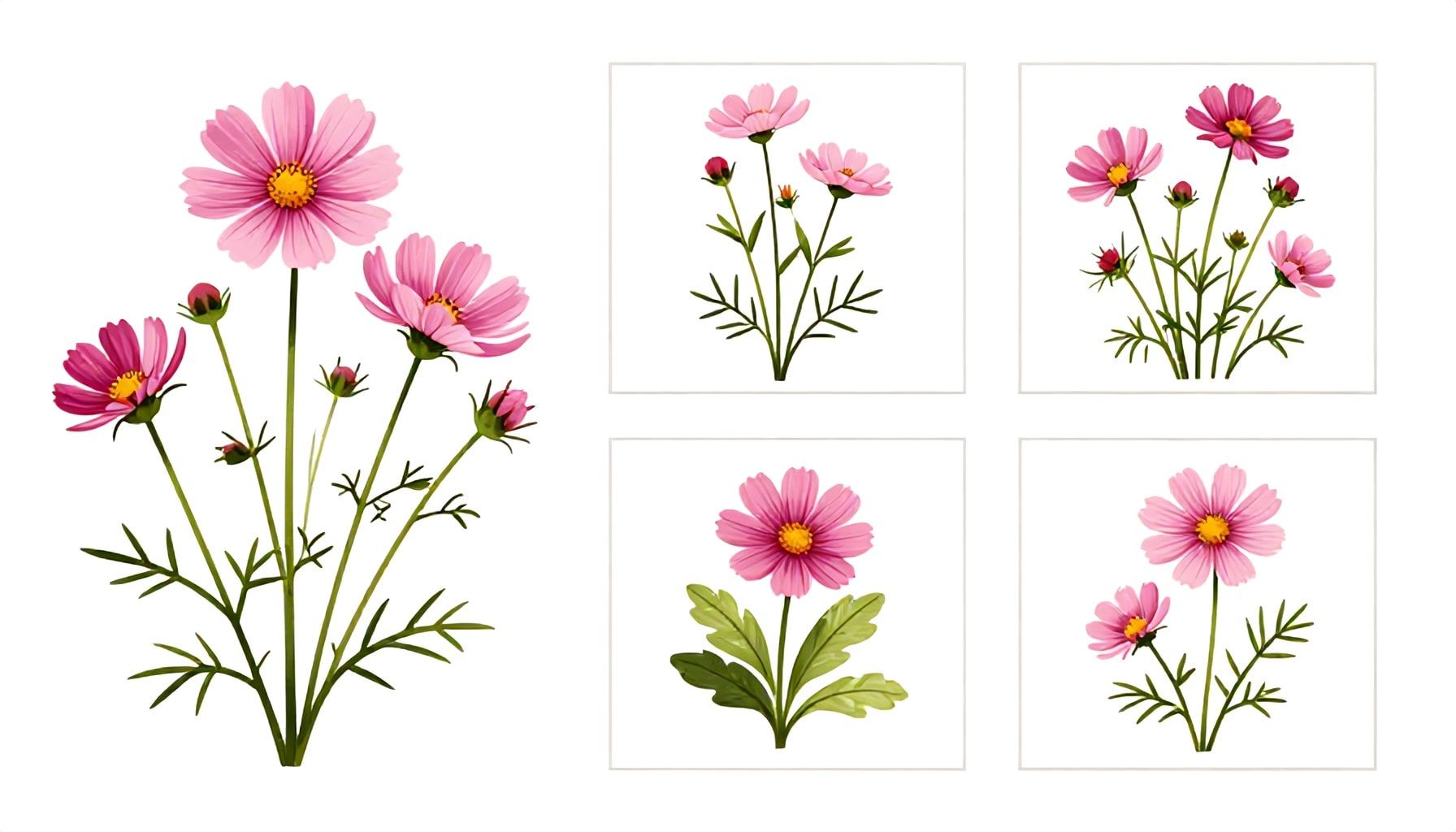 5 façons créatives d'intégrer des cosmos fleurs dans votre décoration intérieure