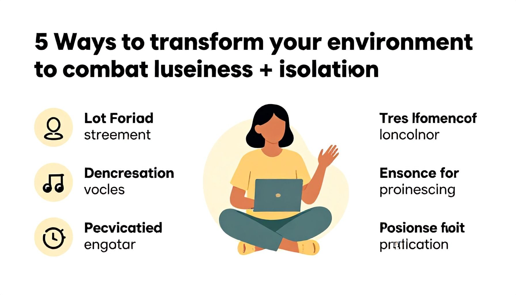 5 façons de transformer votre environnement pour lutter contre l'isolement