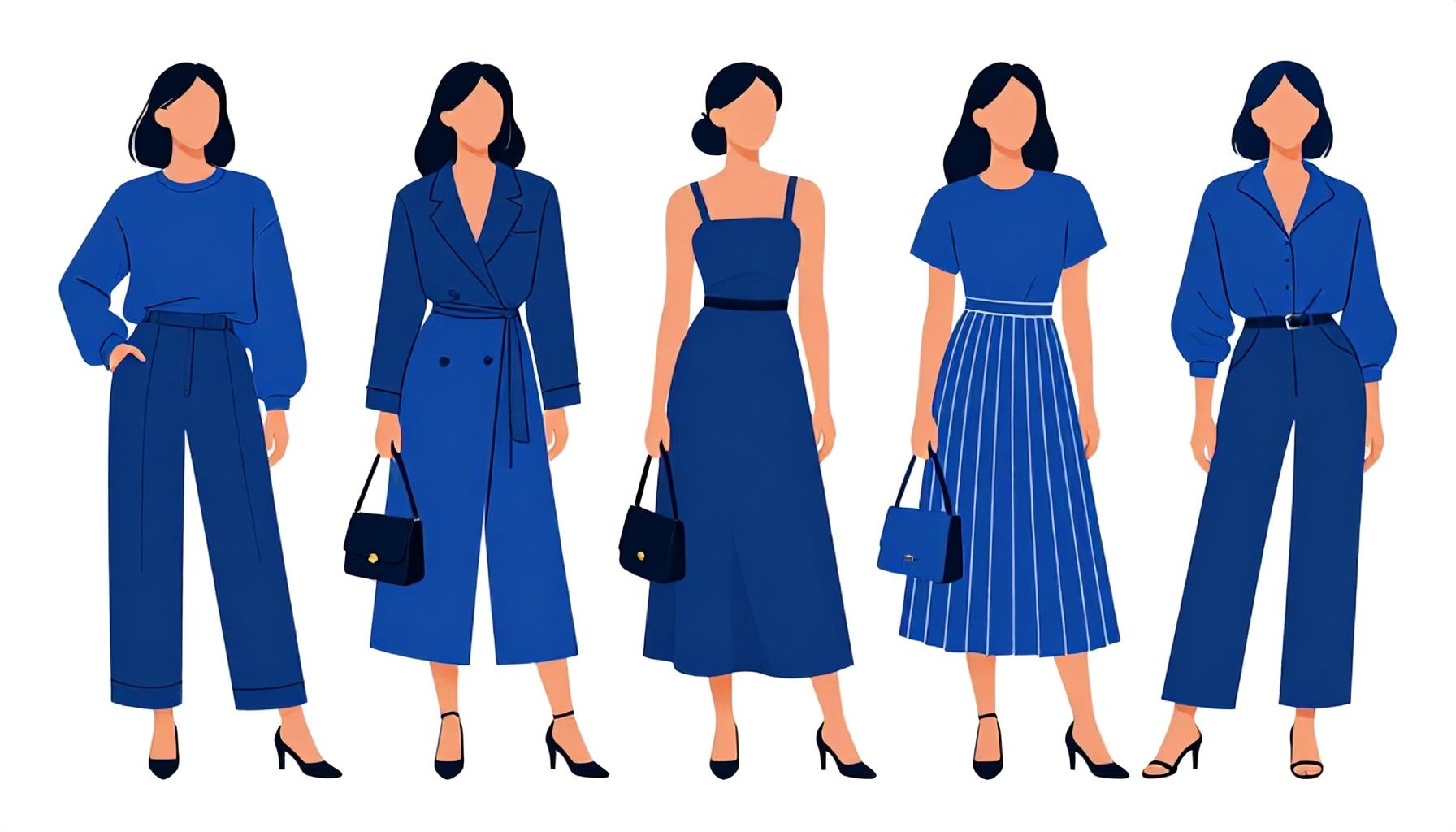 5 façons d'intégrer le bleu Majorelle dans votre garde-robe