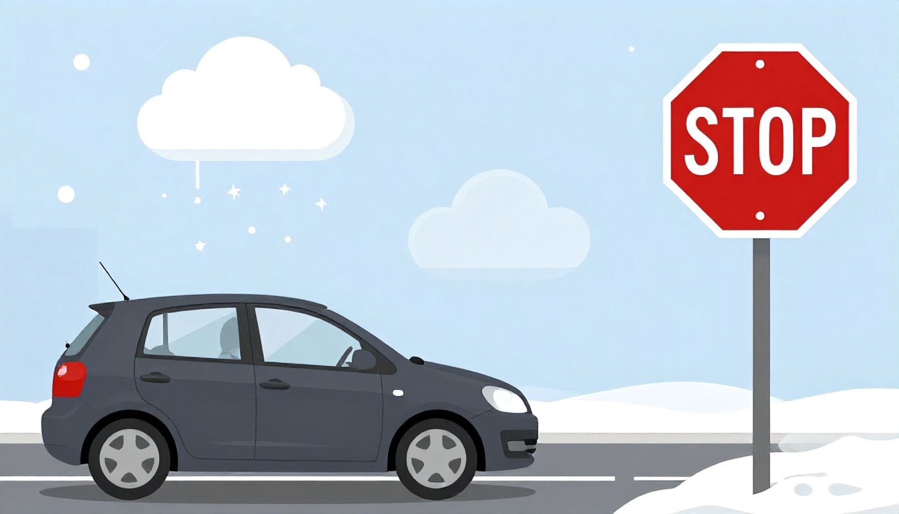 Le panneau stop : un guide complet pour une conduite sûre 5 Comment adapter votre conduite aux panneaux stop dans différentes conditions météo