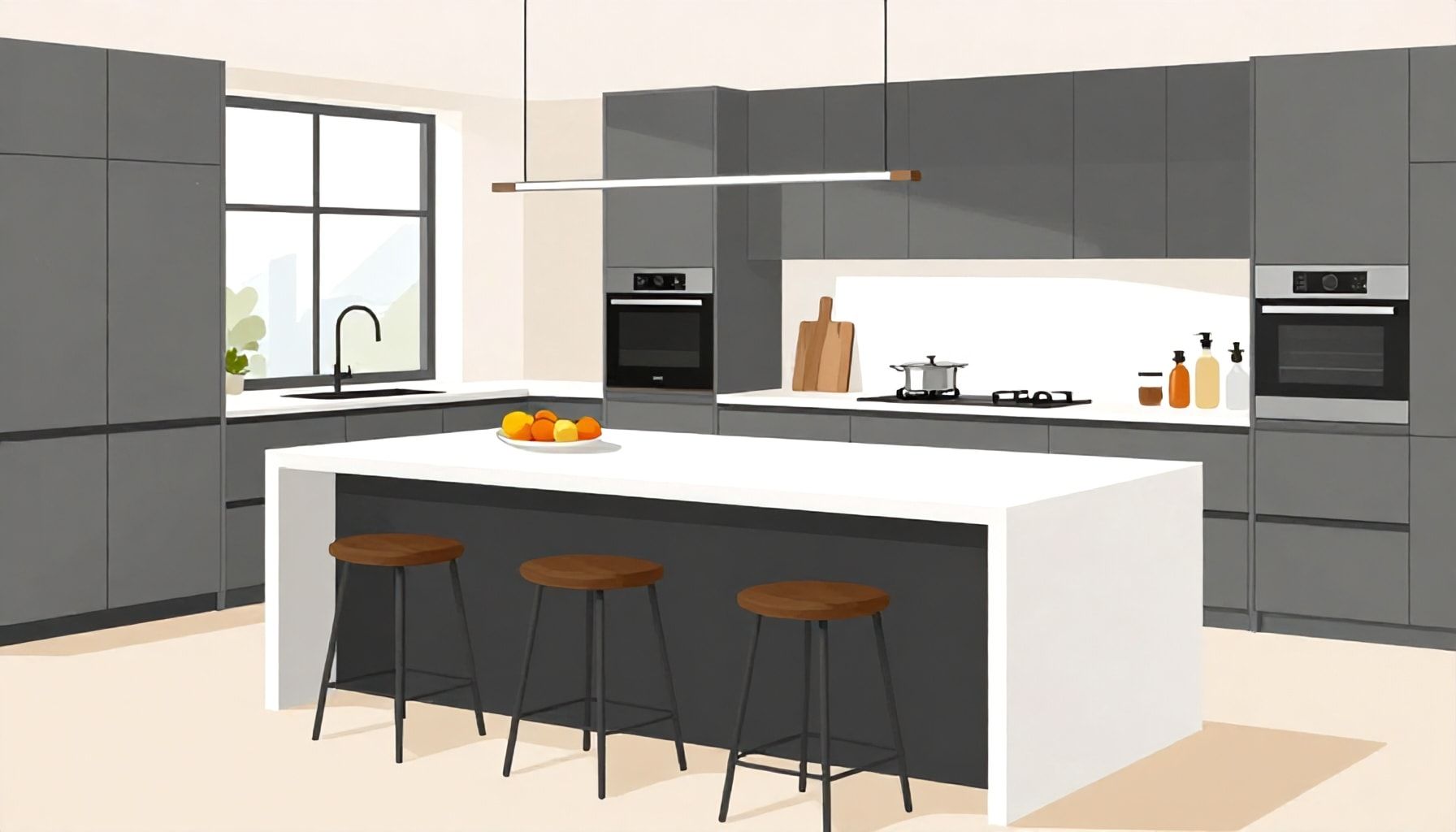 Comment choisir le bon ilot central pour votre cuisine