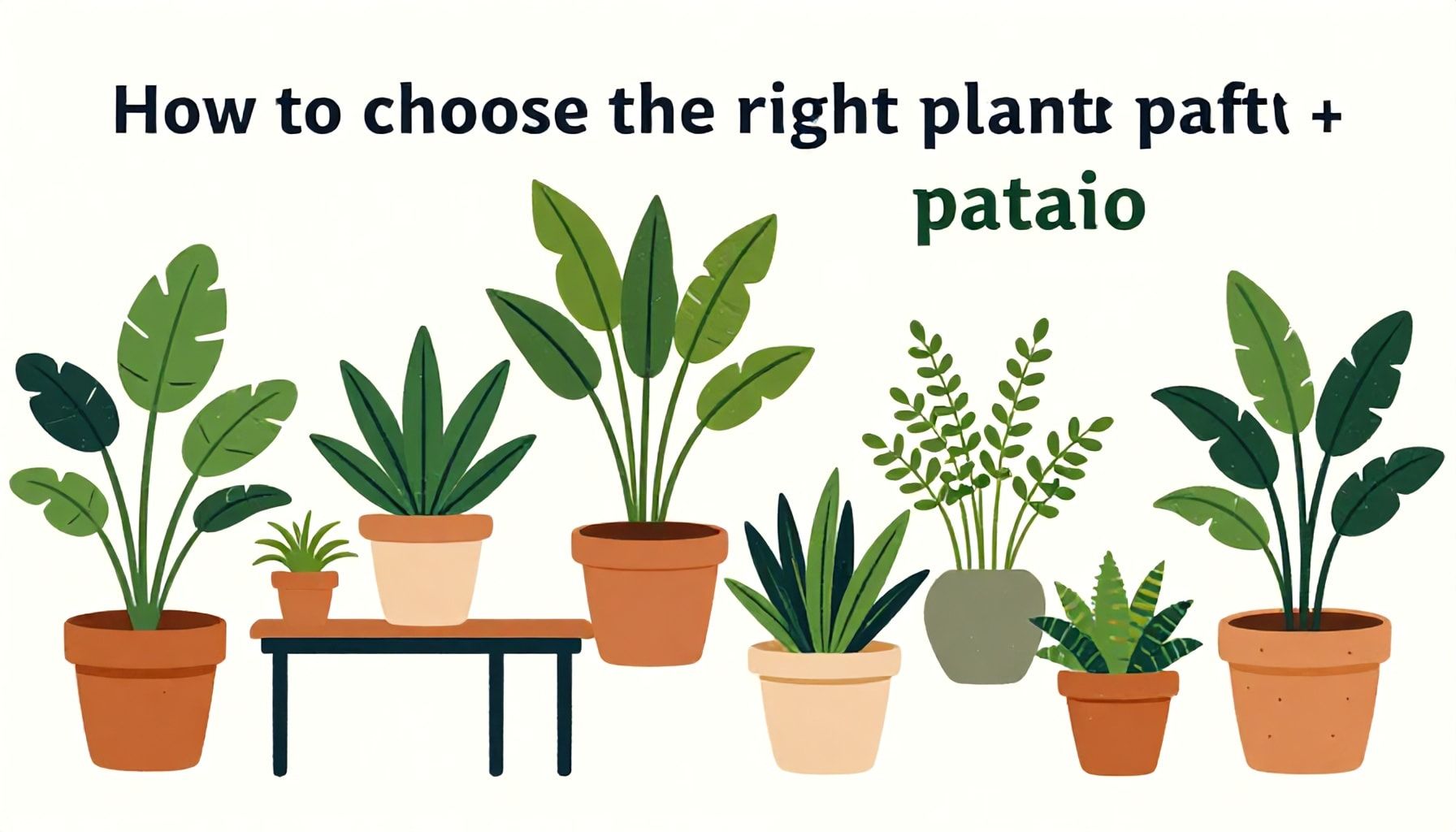 Créez un patio accueillant et fonctionnel 1 Comment choisir les bonnes plantes pour votre patio