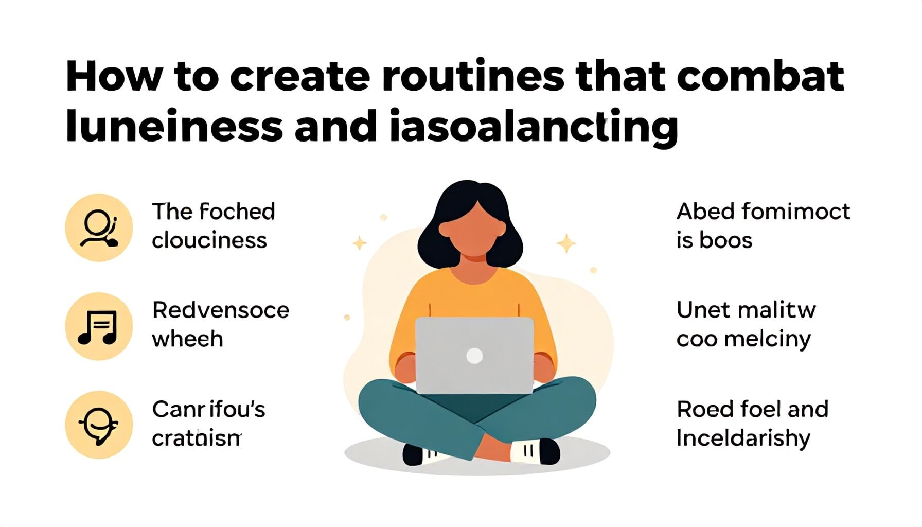 Comment créer des routines qui combattent l'isolement