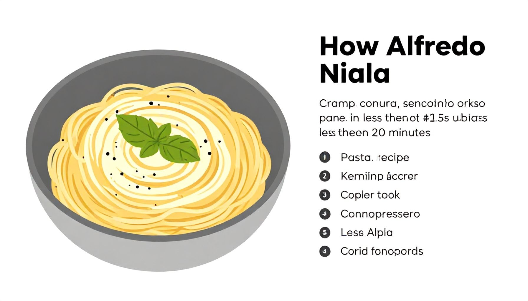 Découvrez des recettes de pâtes rapides et délicieuses 1 Comment préparer des pâtes alfredo crémeuses en moins de 20 minutes