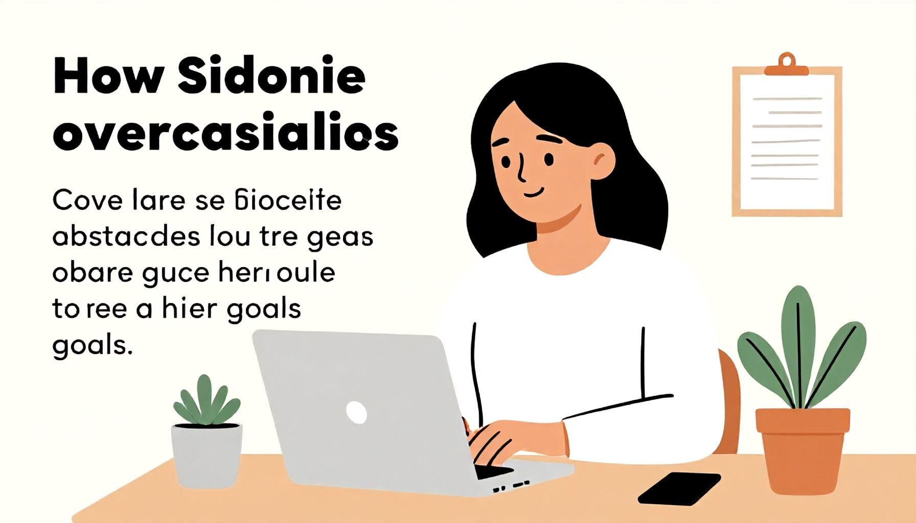 Comment Sidonie a surmonté les obstacles pour atteindre ses objectifs