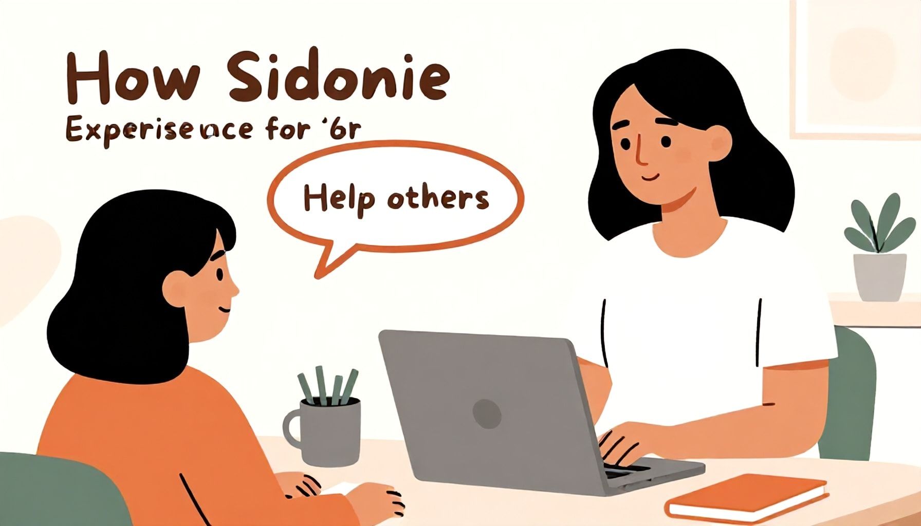 Comment Sidonie utilise son expérience pour aider les autres