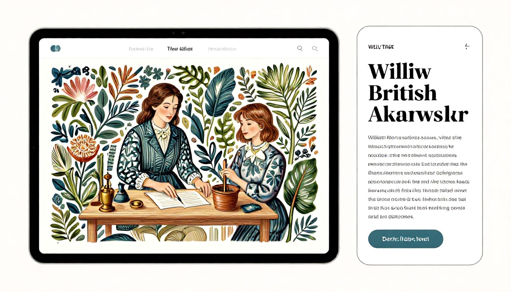 William Morris : L'héritage d'un pionnier du design 1 Comment William Morris a révolutionné l'artisanat britannique