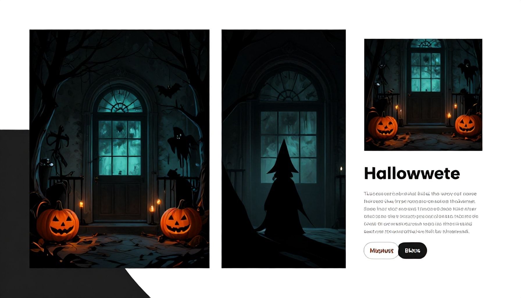 Créez des atmosphères effrayantes avec des éclairages stratégiques