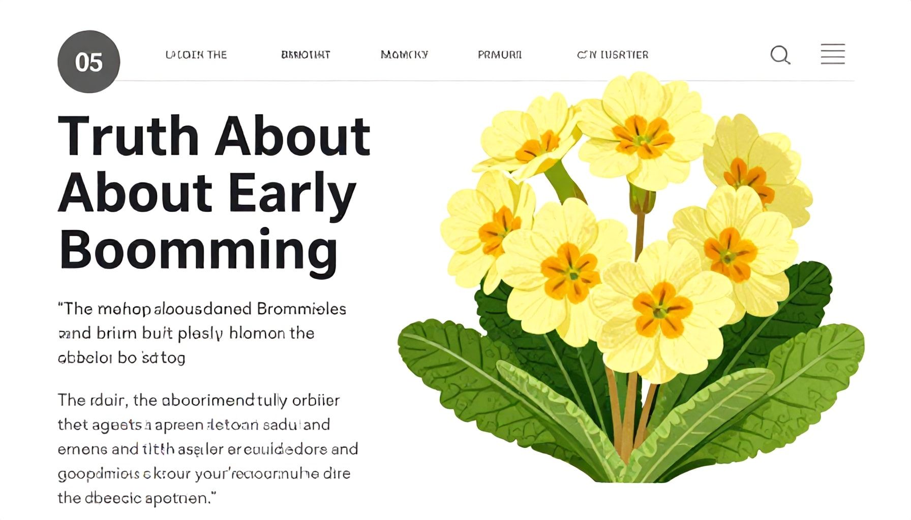 La Vérité sur la Floraison Précoce des Primevères