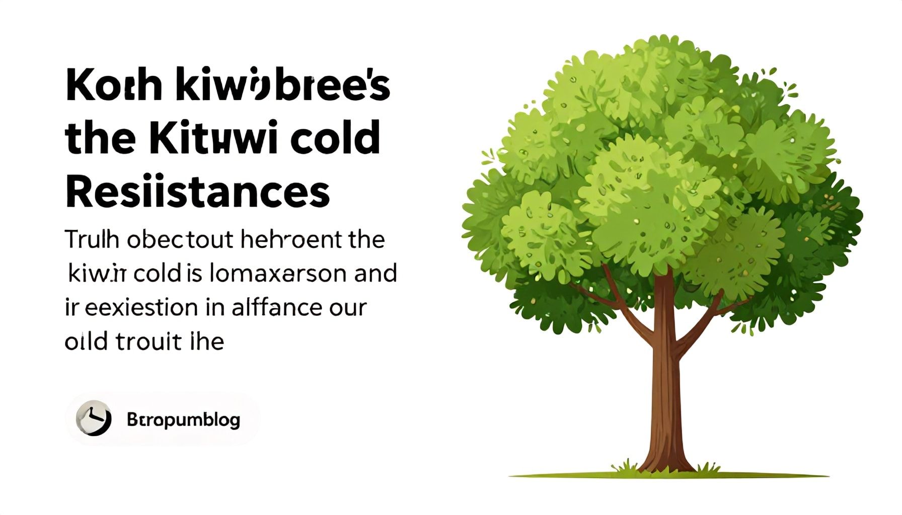 Le Kiwi : Cultivez Votre Propre Arbre Fruitier 5 La vérité sur la résistance au froid de l'arbre du kiwi