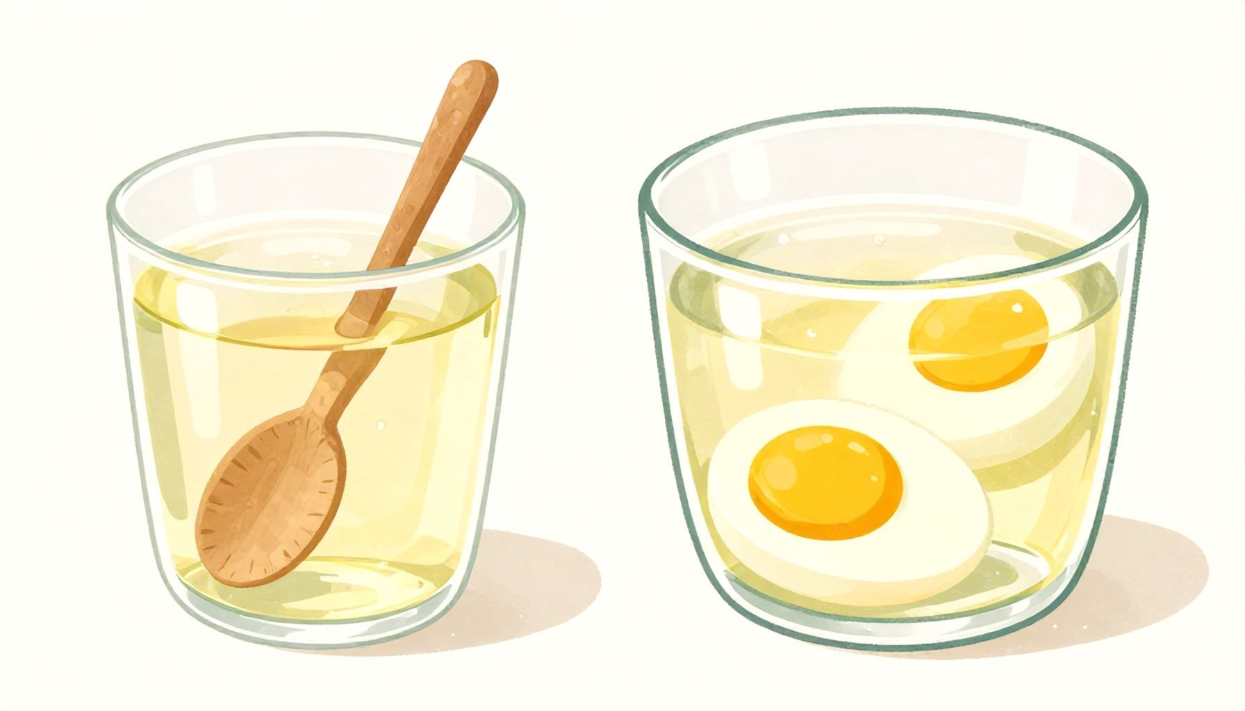 La vérité sur l'eau vinaigrée pour les œufs coque