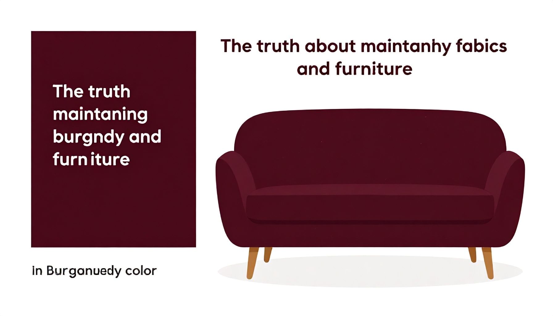 Le bordeaux : une couleur intemporelle pour votre intérieur 4 La vérité sur l'entretien des tissus et meubles bordeaux