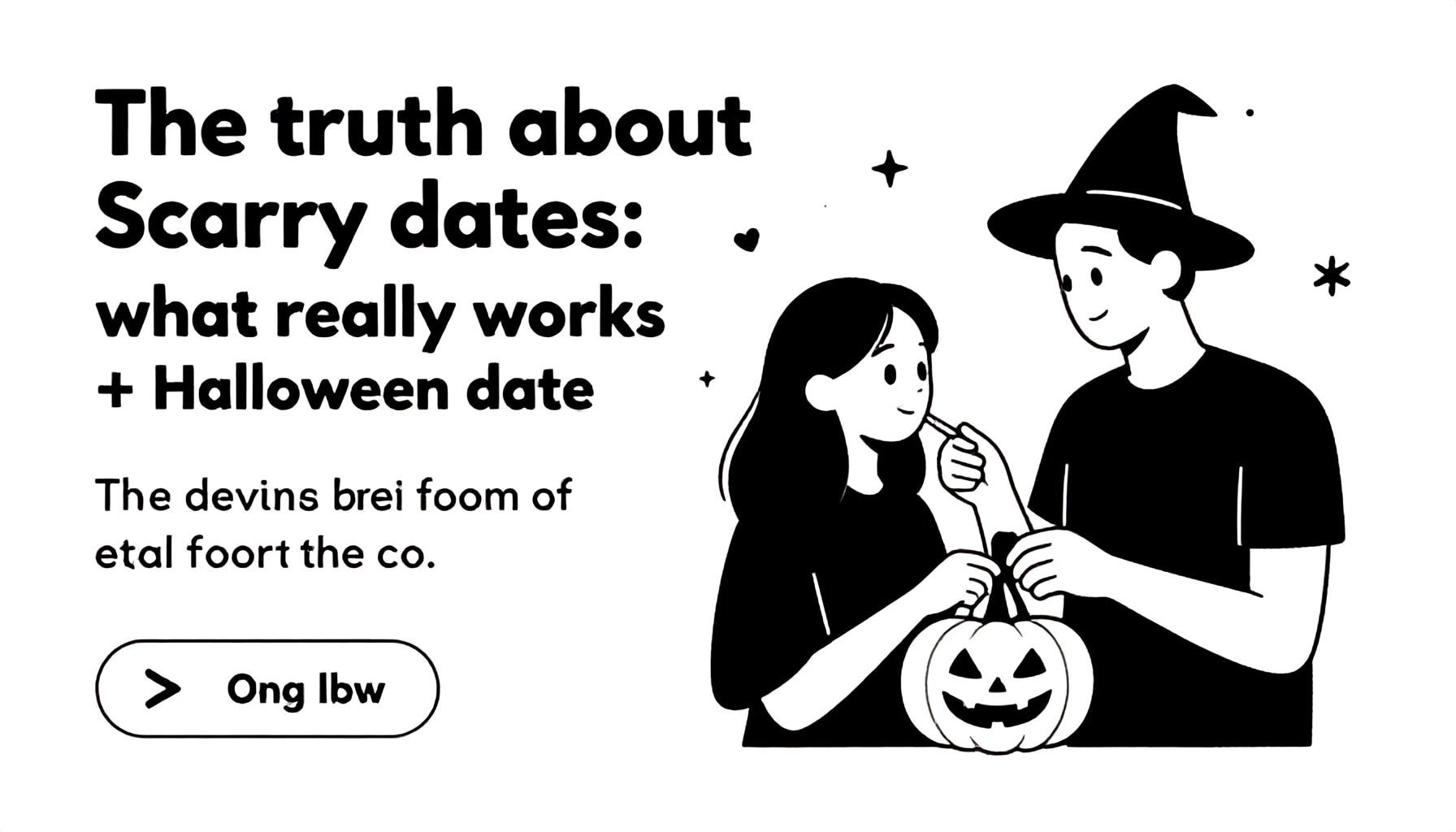 Un rendez-vous effrayant pour Halloween 4 La vérité sur les rendez-vous effrayants : ce qui marche vraiment