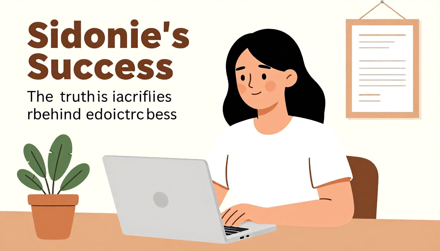 La vérité sur les sacrifices derrière le succès de Sidonie