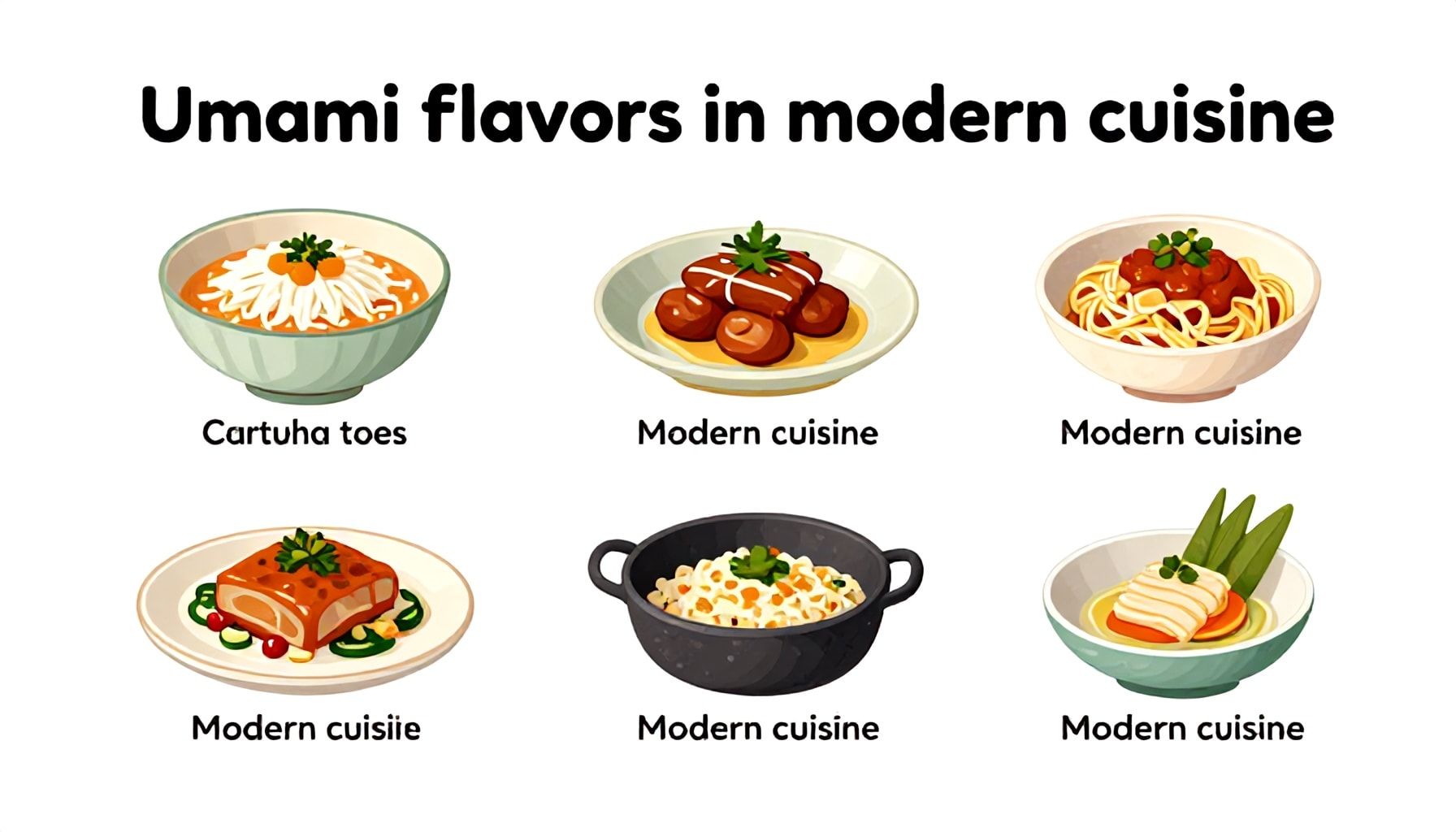 Découvrez les saveurs audacieuses de la cuisine moderne 4 Le rôle crucial des saveurs umami dans la cuisine moderne