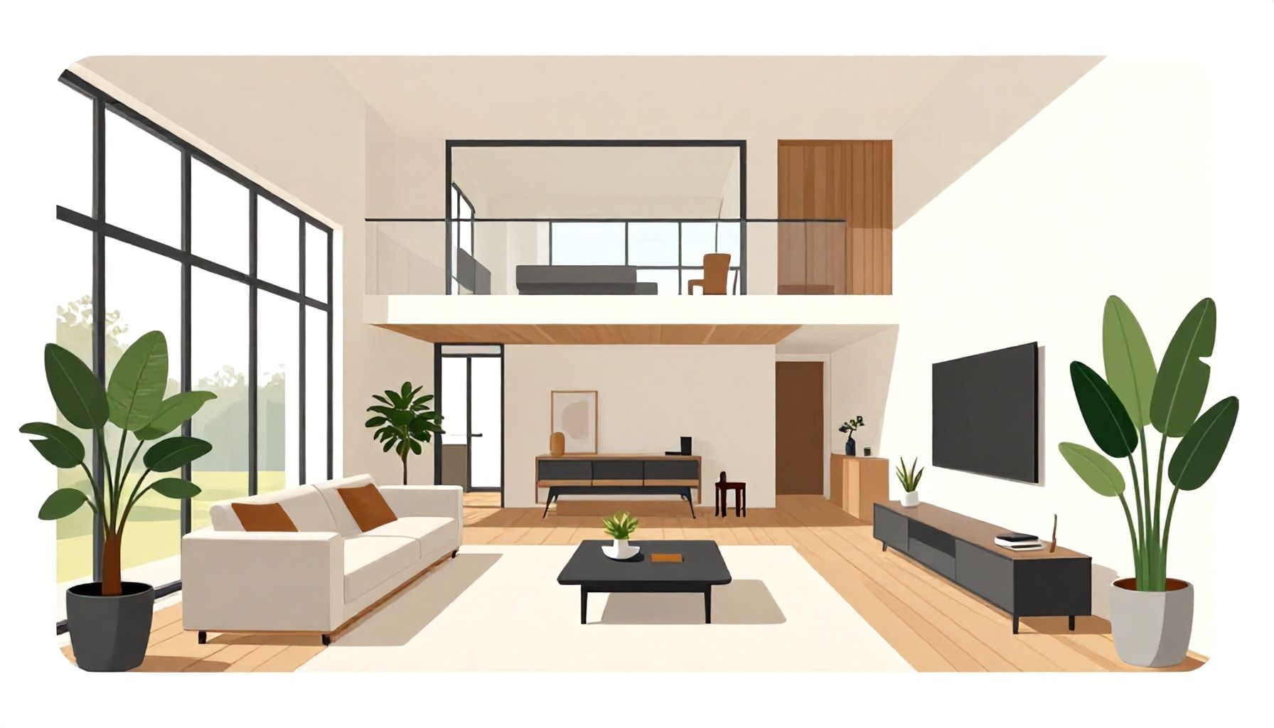 Découvrez le charme intemporel de la maison moderne 4 Le secret des espaces ouverts dans la maison moderne