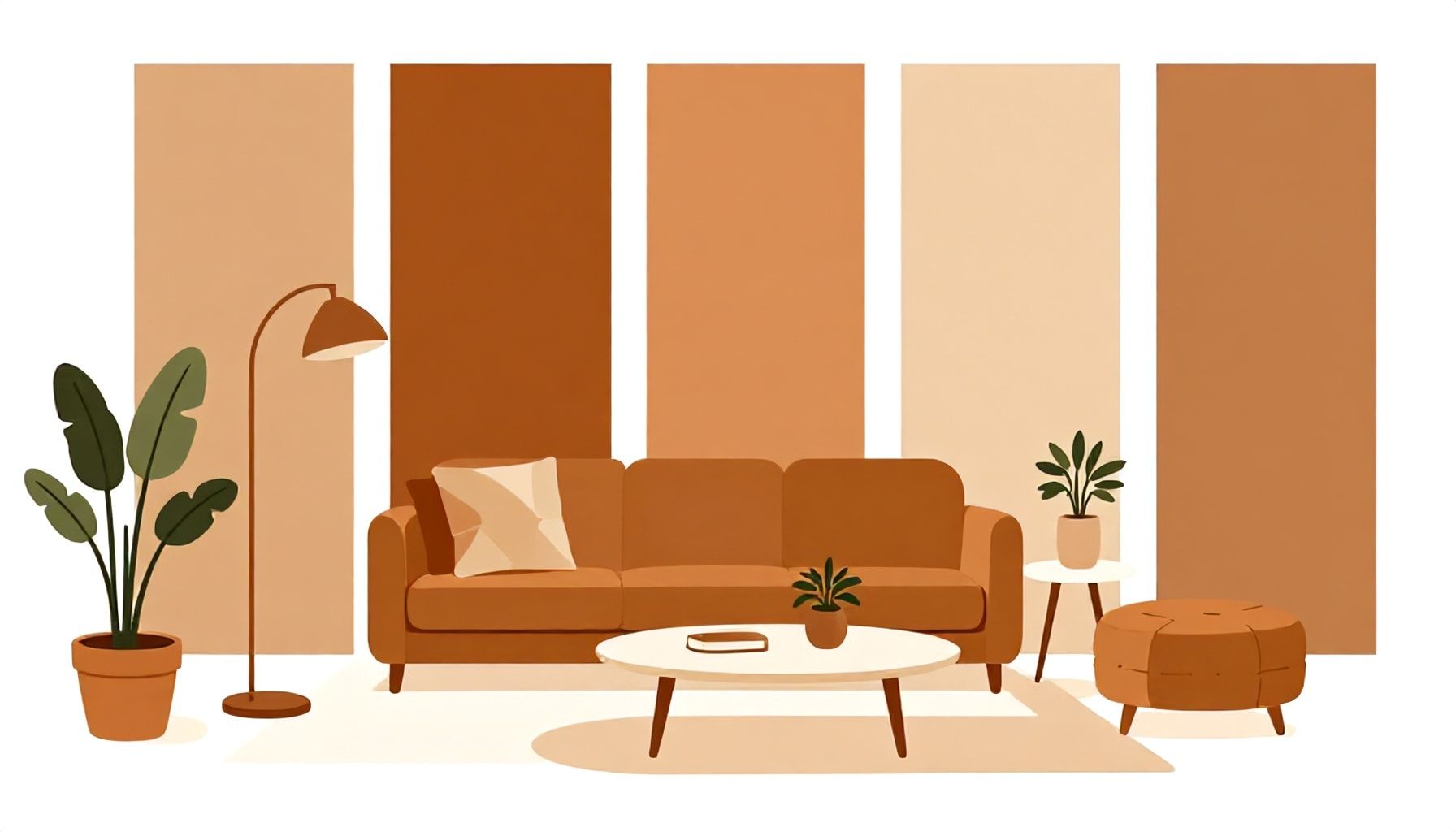 L'ocre : la couleur qui apporte chaleur et authenticité 3 Les 5 nuances d'ocre qui transforment votre espace