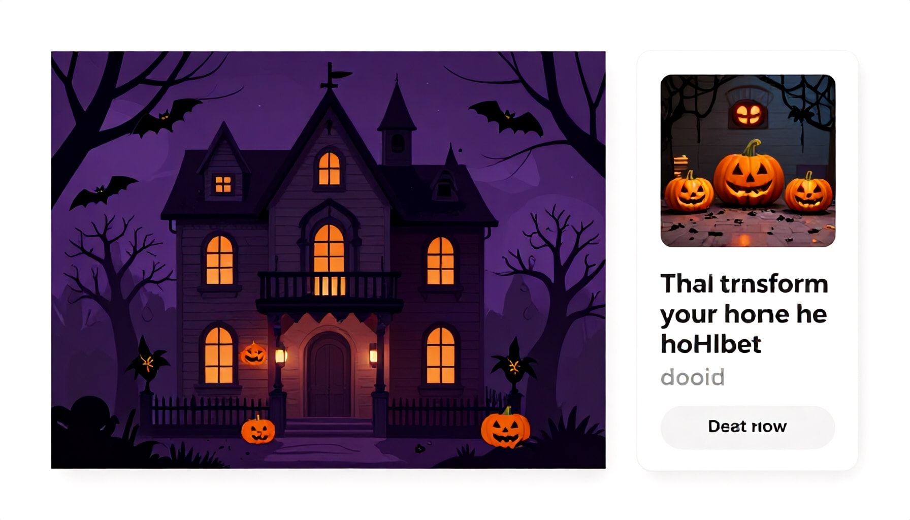 Les couleurs qui transforment votre maison en un manoir hanté