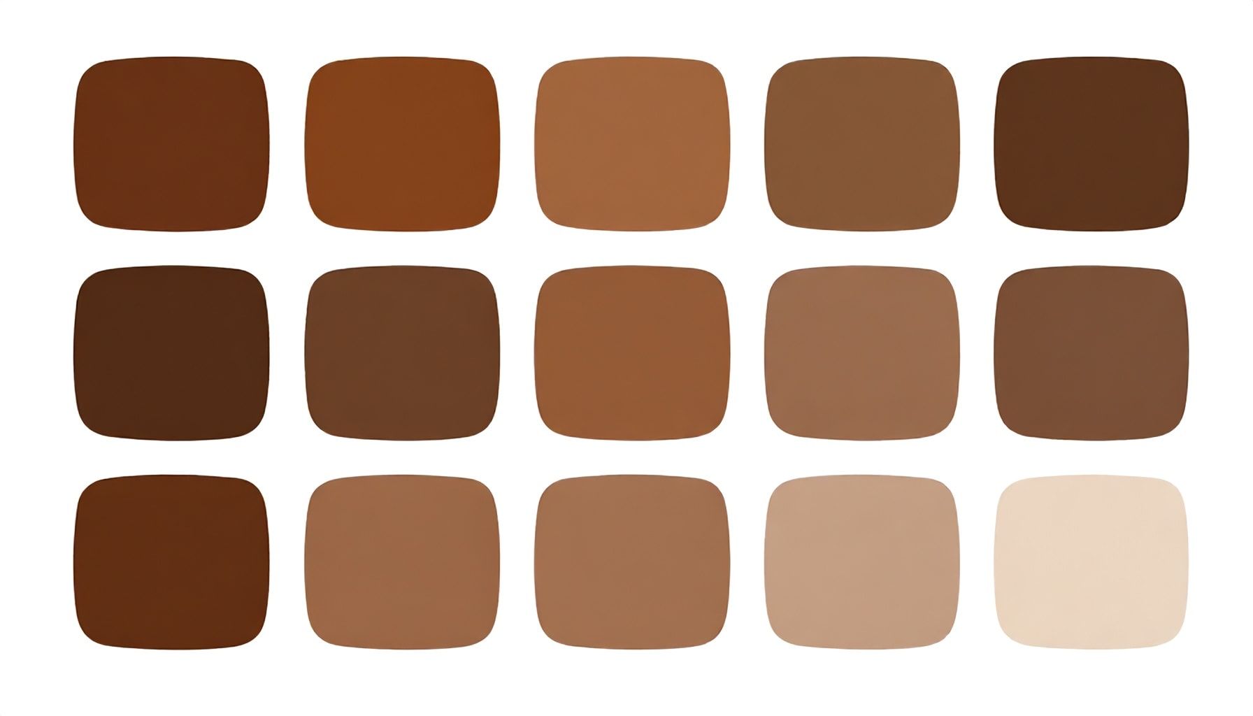 Les différentes nuances de marron et leurs significations