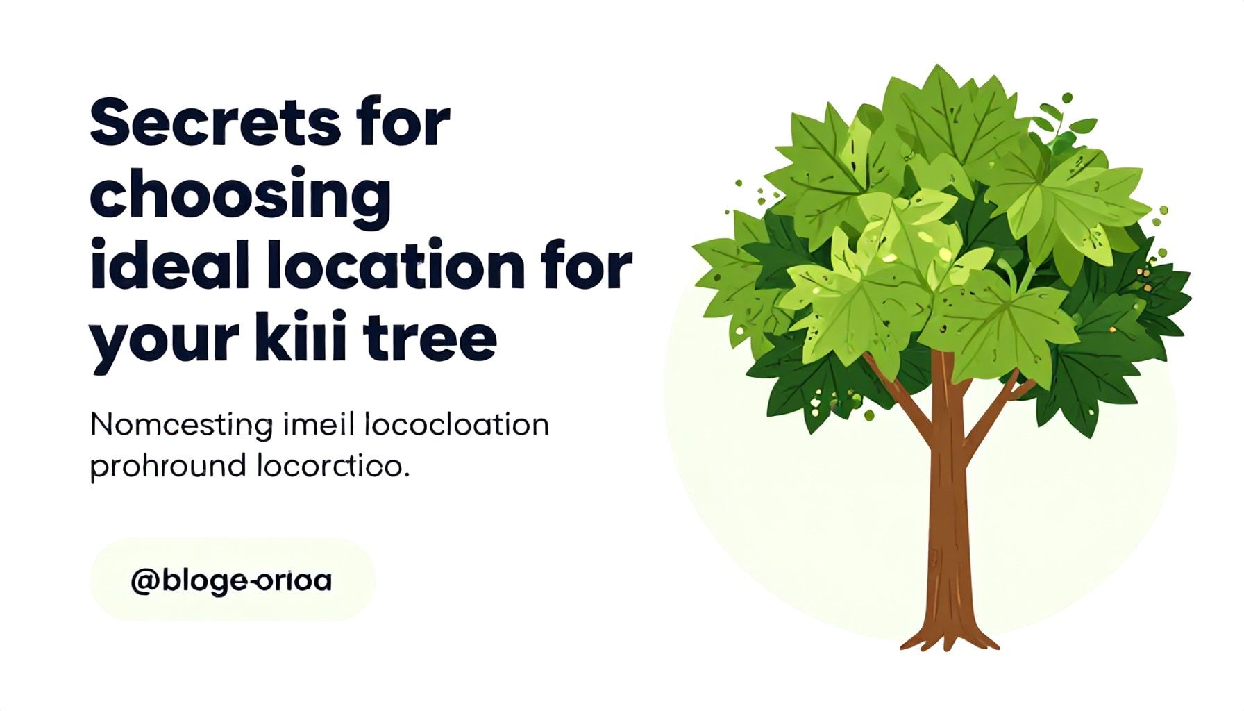 Le Kiwi : Cultivez Votre Propre Arbre Fruitier 1 Les secrets pour choisir l'emplacement idéal de votre arbre du kiwi