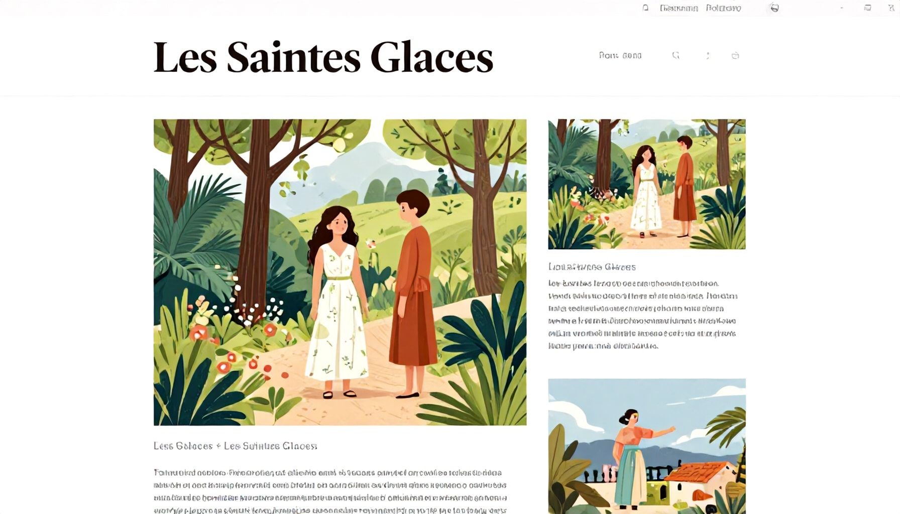 Découvrez les délices des Saintes Glaces 1 L'histoire fascinante derrière les saintes glaces