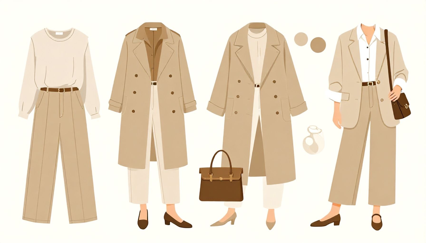 Le beige : l'élégance discrète de la neutralité 1 Pourquoi la couleur beige est un incontournable des garde-robes intemporelles