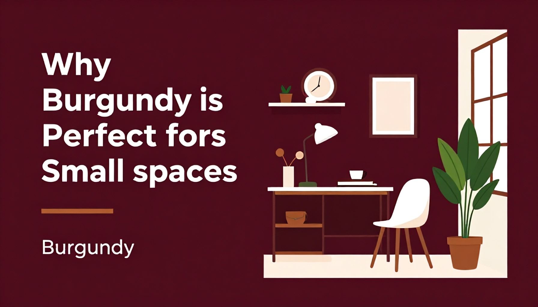 Le bordeaux : une couleur intemporelle pour votre intérieur 2 Pourquoi la couleur bordeau est parfaite pour les petites pièces